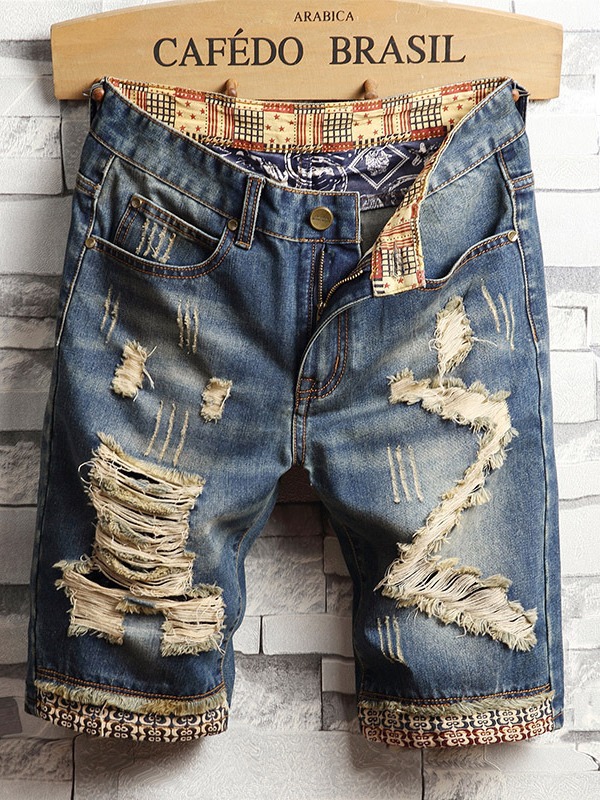 Tapered Cropped Jeans